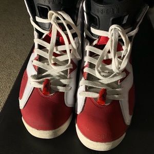Carmen 6s red/white FINALE SALE !!!!